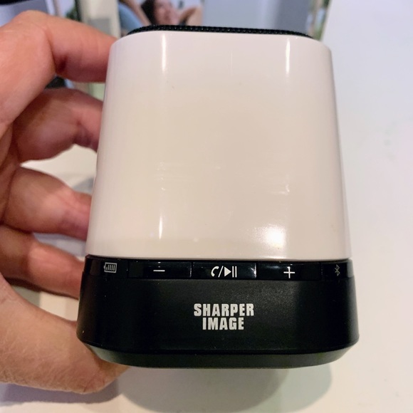 EUC Sharper Image Bluetooth Wireless Portable Speaker Rechargeable Minimalism - Picture 5 of 7